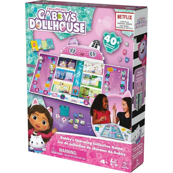 Gabbys Dollhouse Charming Collection Game Board Game Ages 4 and up - Picture 4 of 6